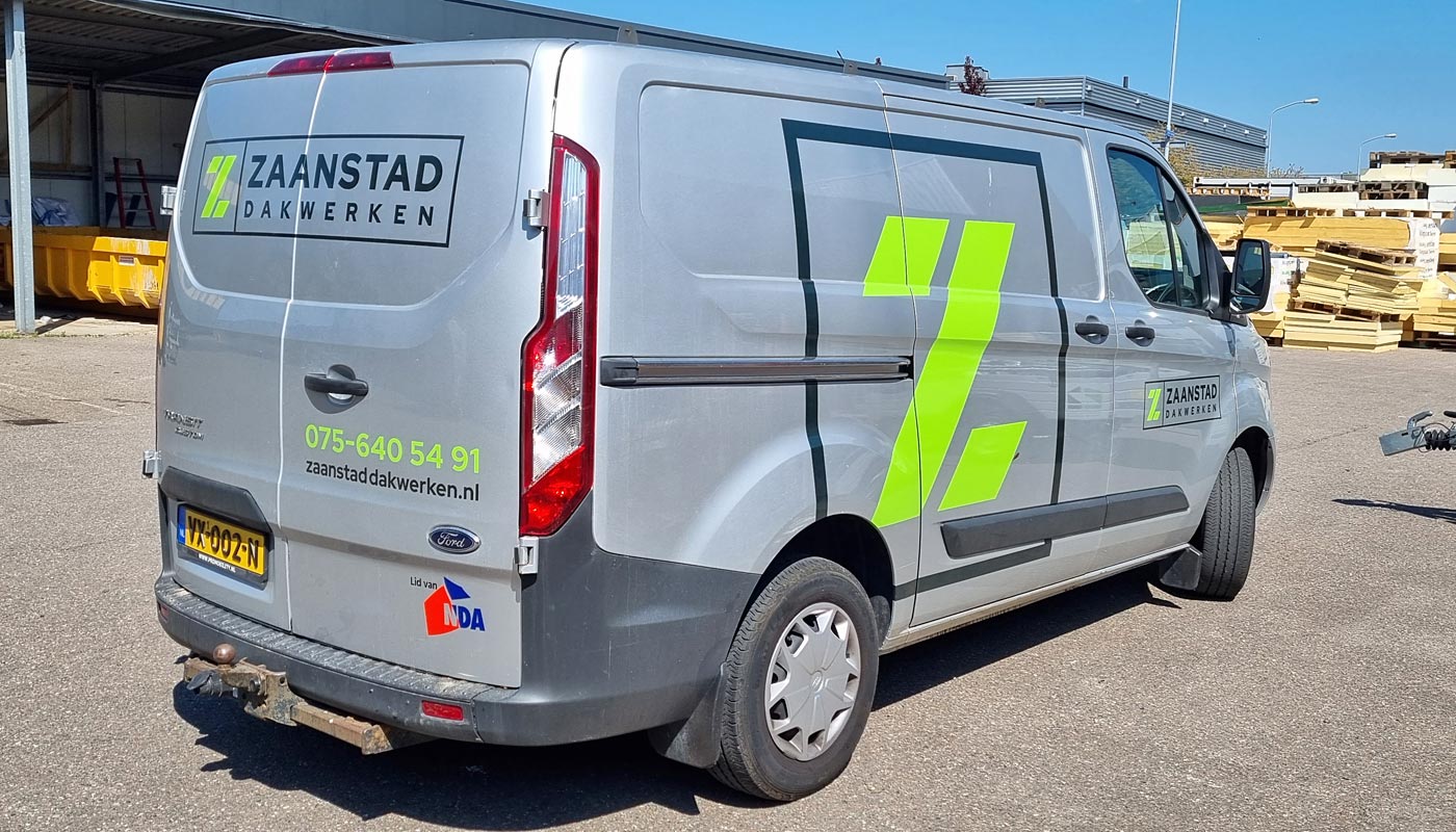 Belettering en signing van bedrijfsvoertuigen