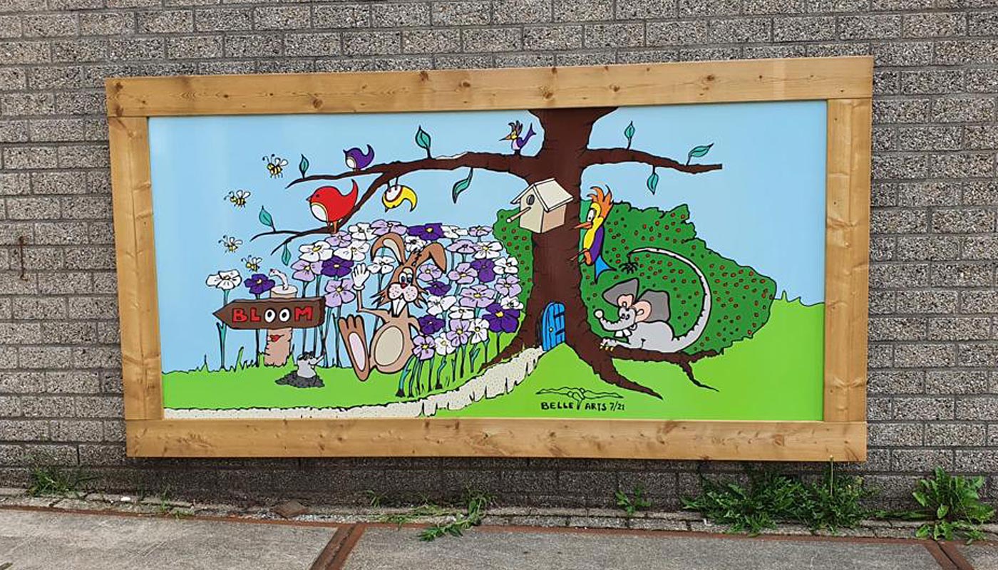 Gevelreclame, gevelsigning, winkels, bedrijfsgebouwen